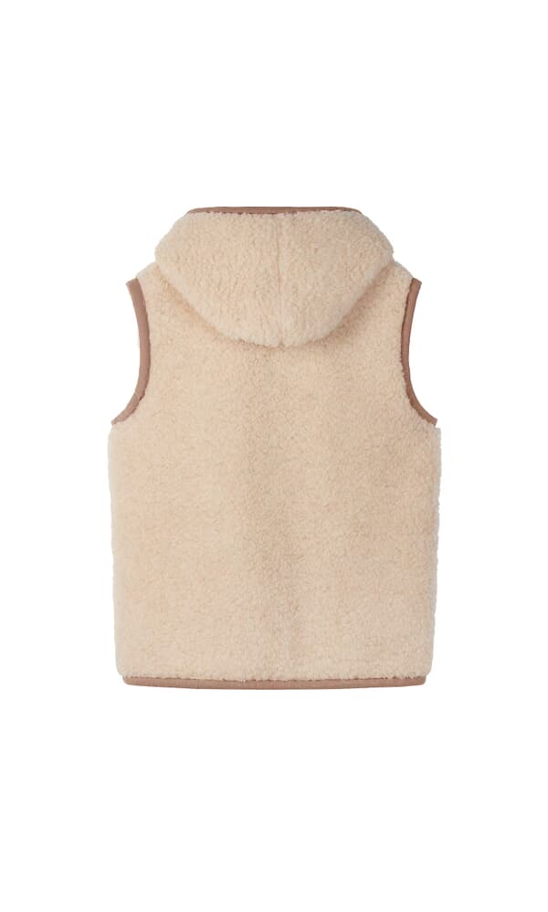 Wool Gilet - Natural
