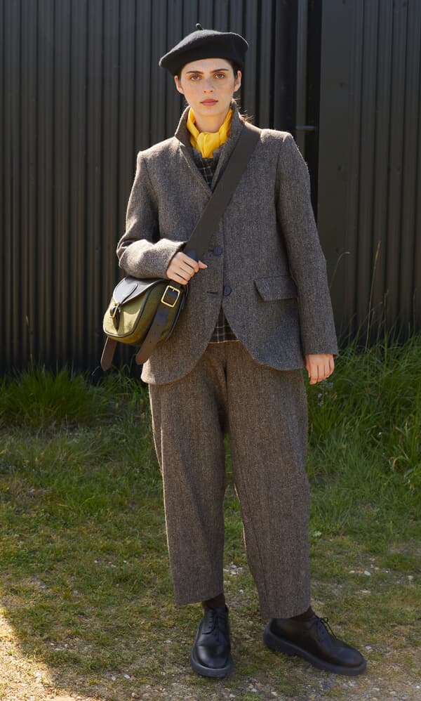 Tweed Saddle Bag