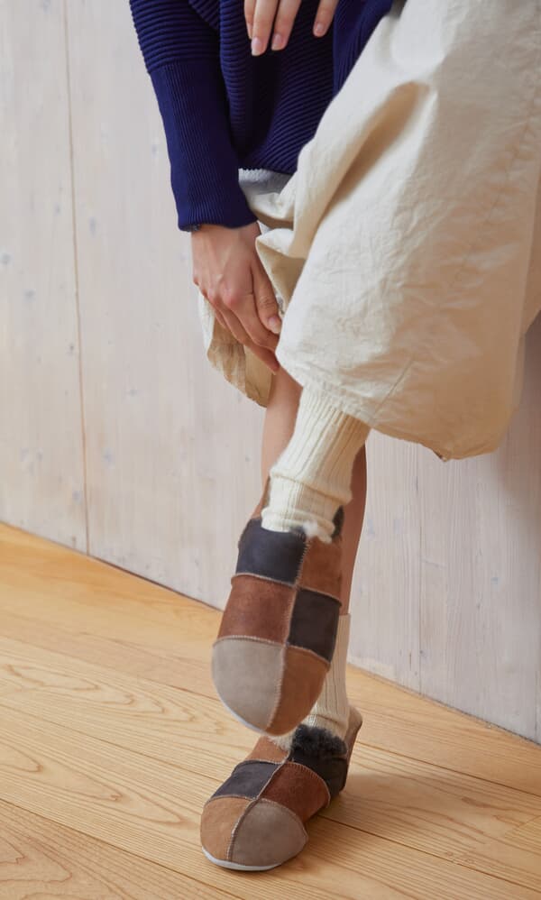 Patchy Slippers