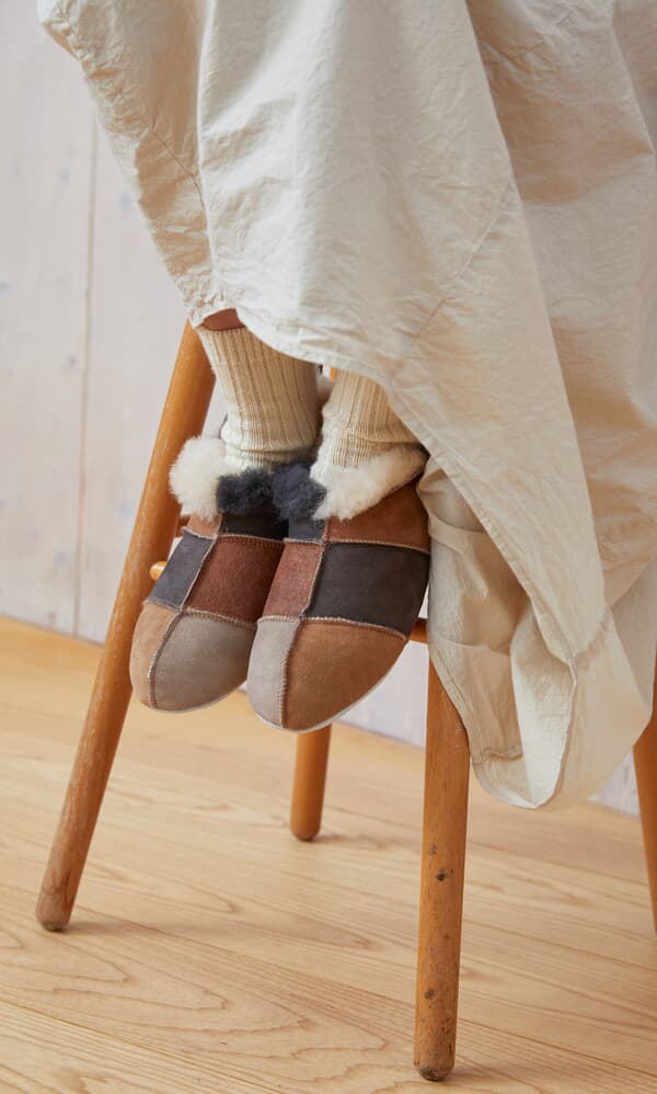 Patchy Slippers