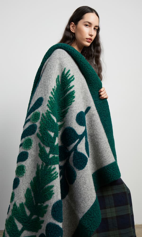 Pine Wool Blanket