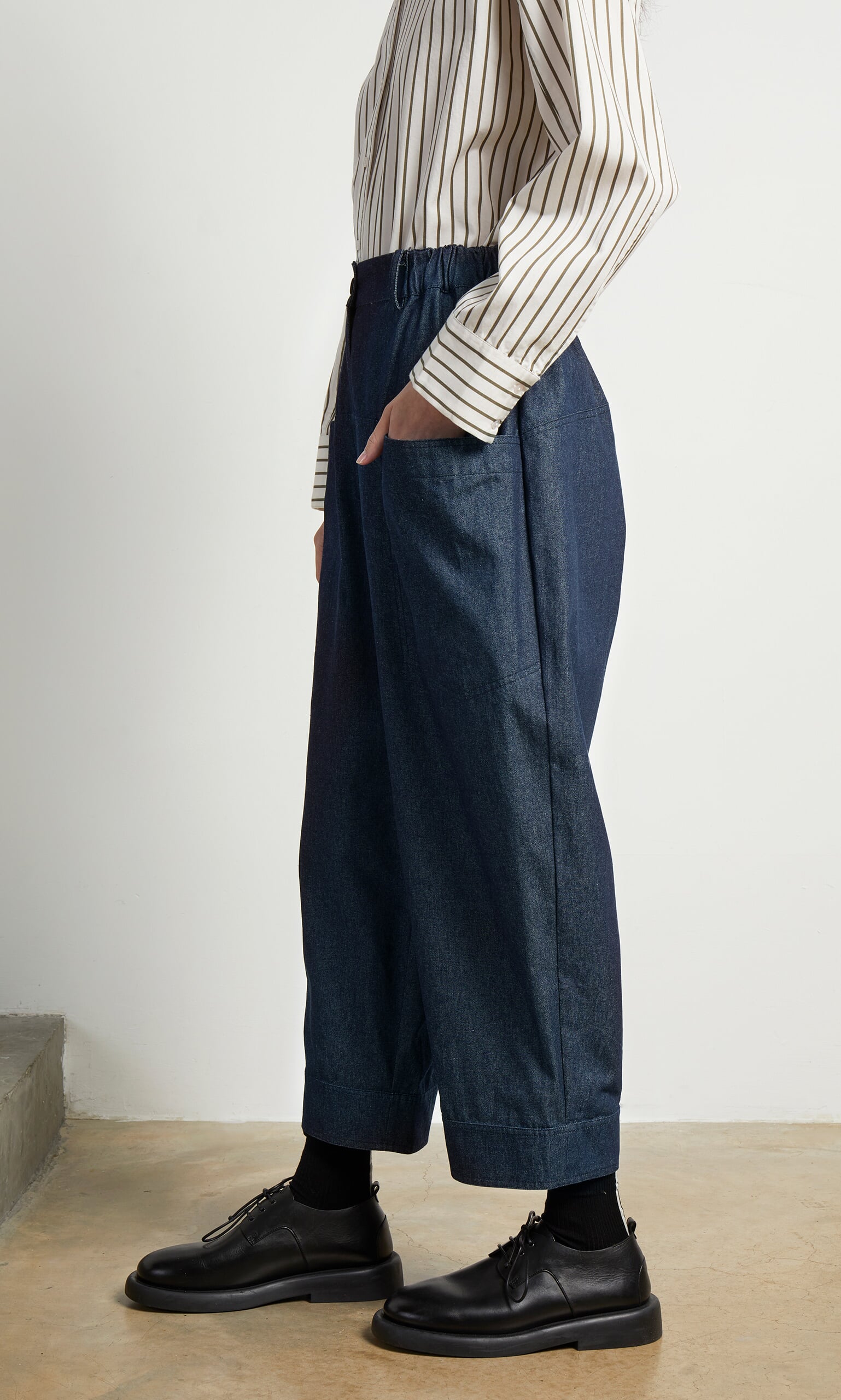 Polder pants - darker denim