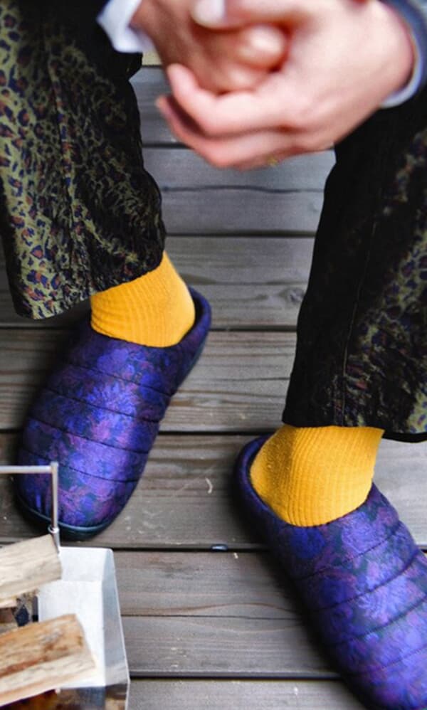Brocade Slippers