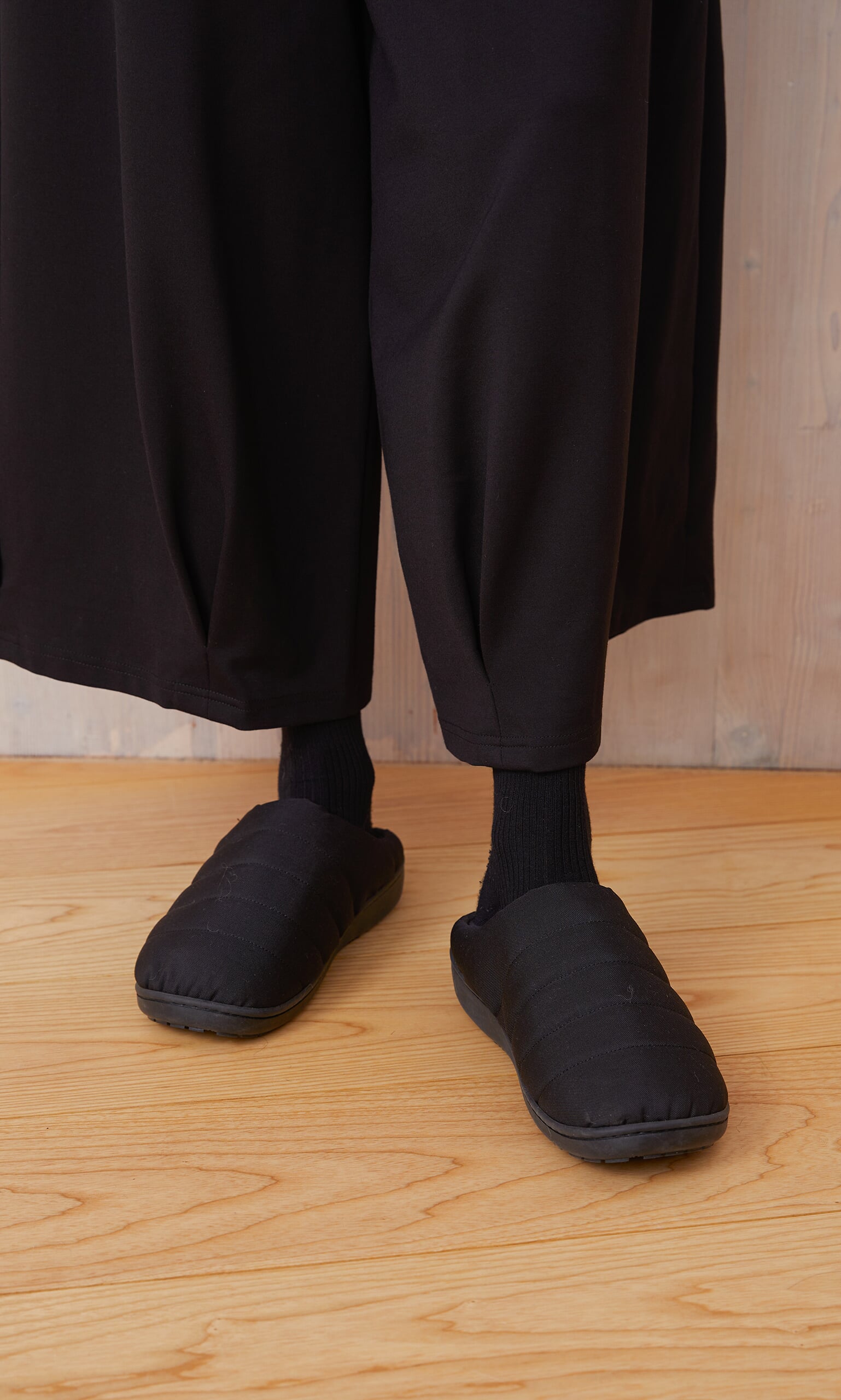 Tripple Black Slippers