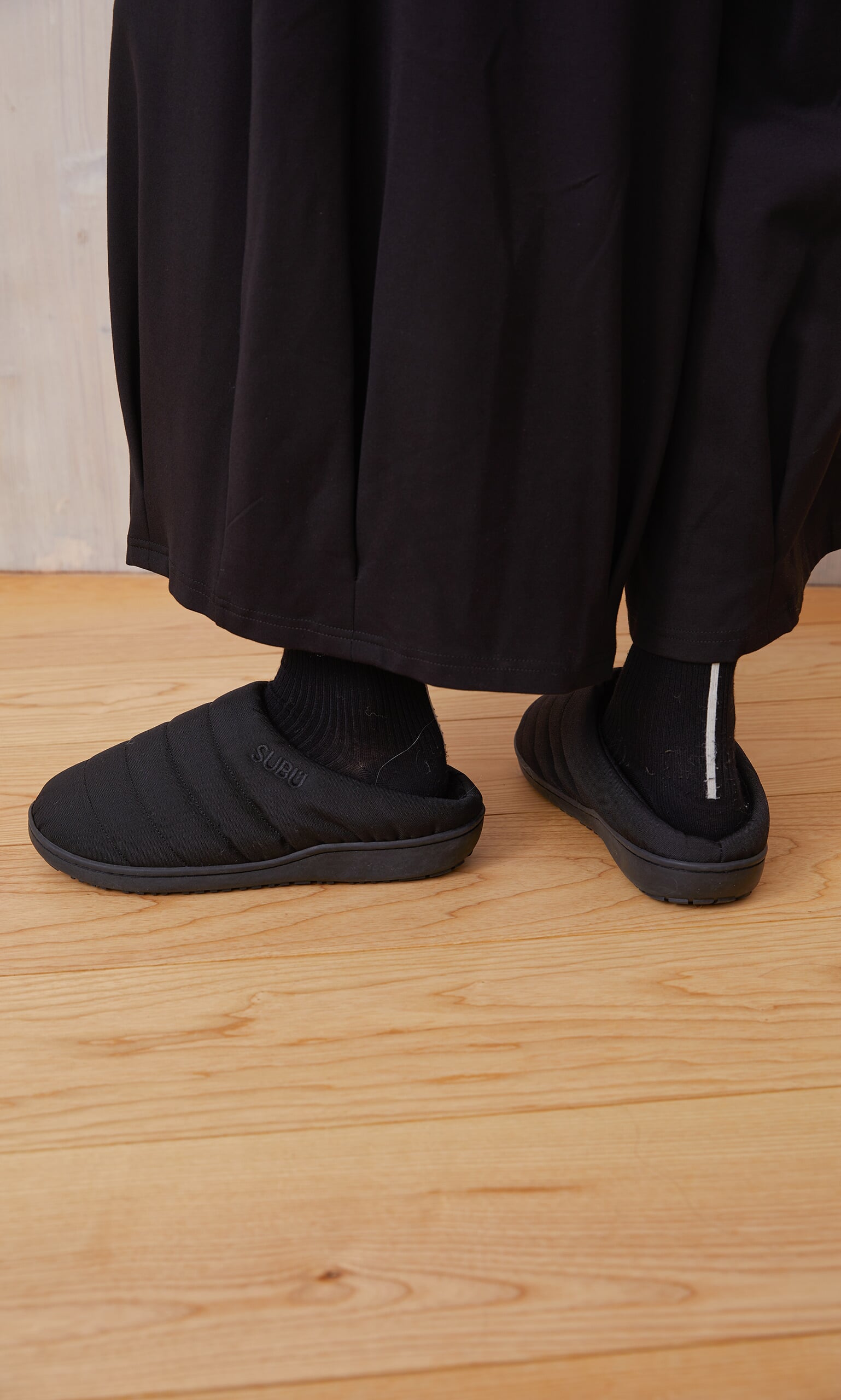 Tripple Black Slippers