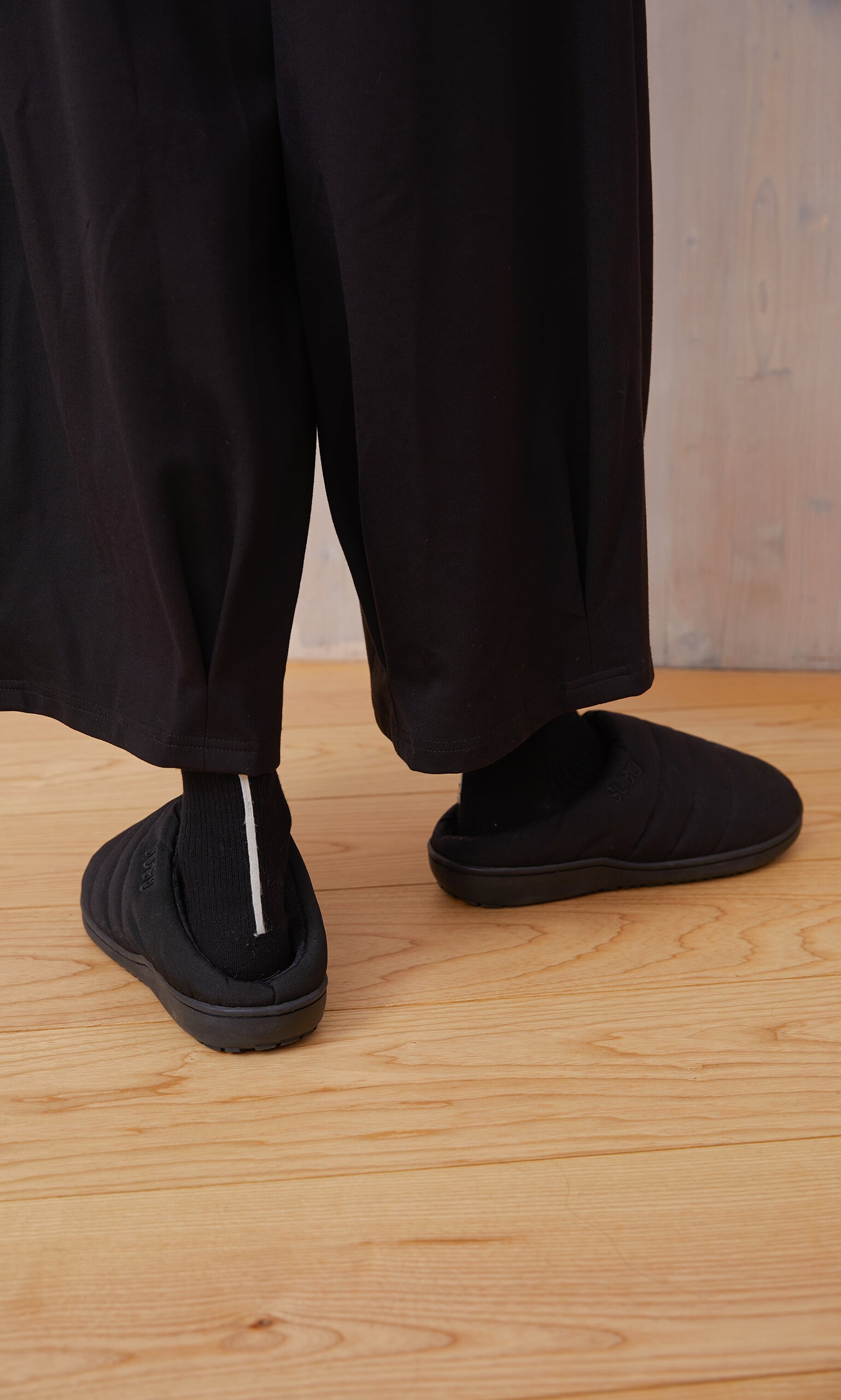 Tripple Black Slippers