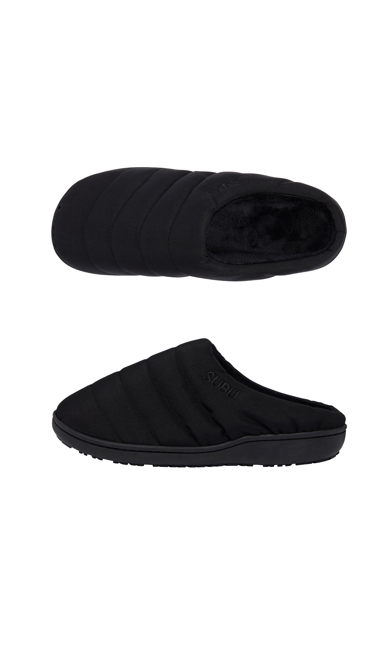 Tripple Black Slippers