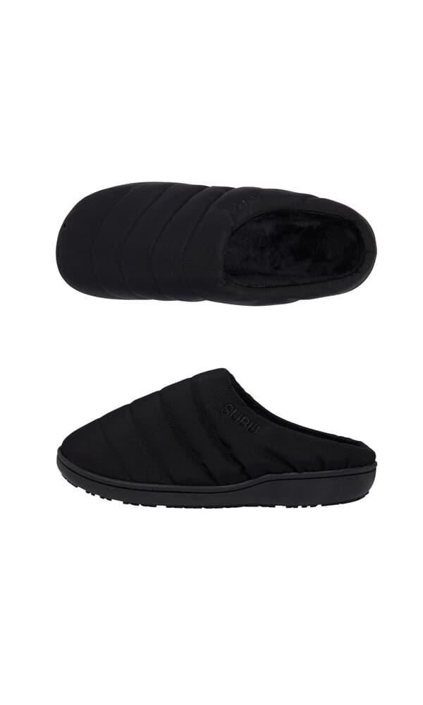 Tripple Black Slippers