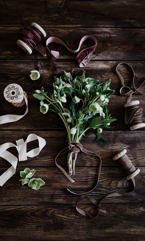 Vintage Rose Velvet Ribbon
