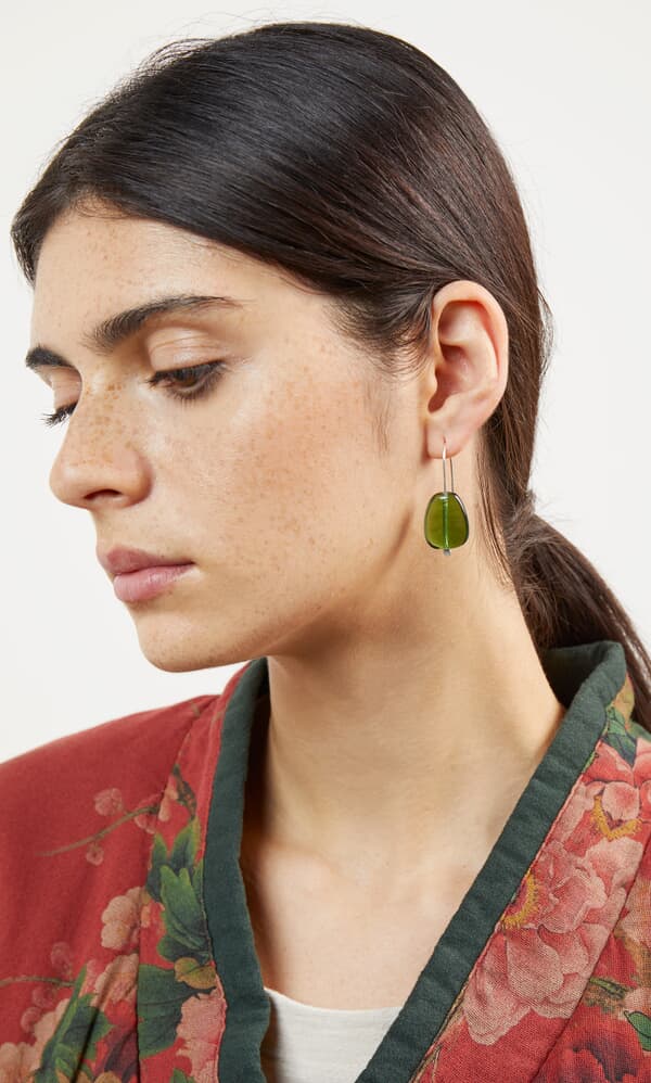 Myra glass earrings