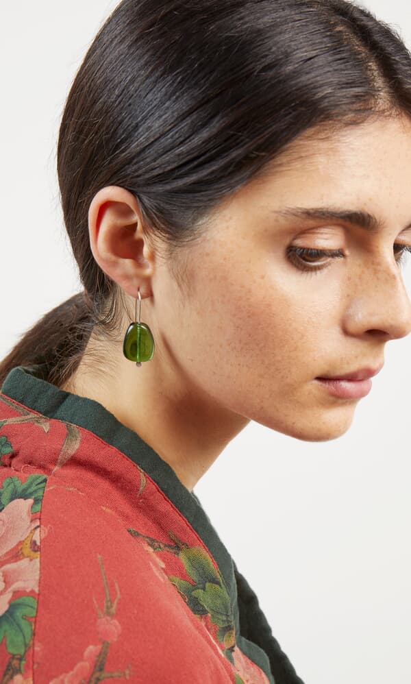 Myra glass earrings