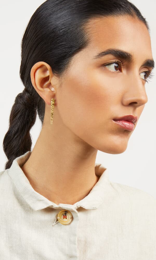 Brass spear studs
