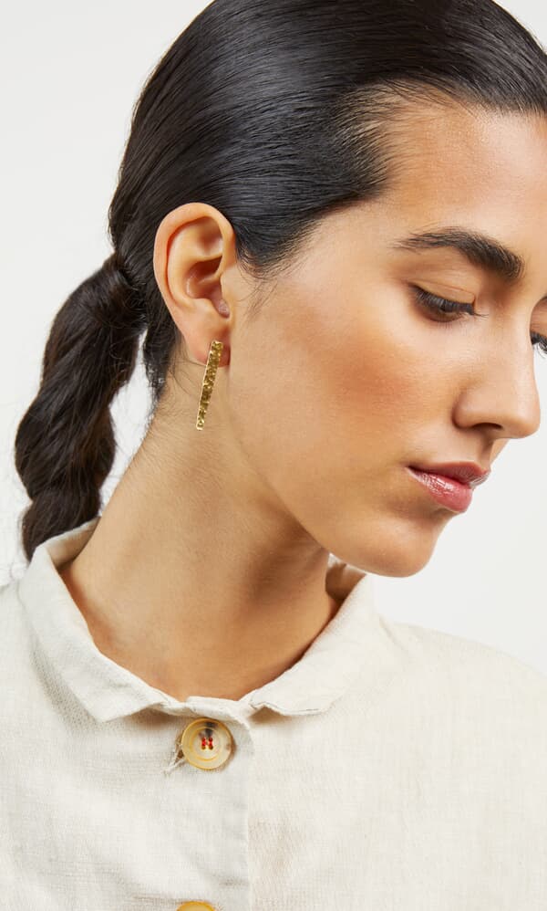 Brass spear studs