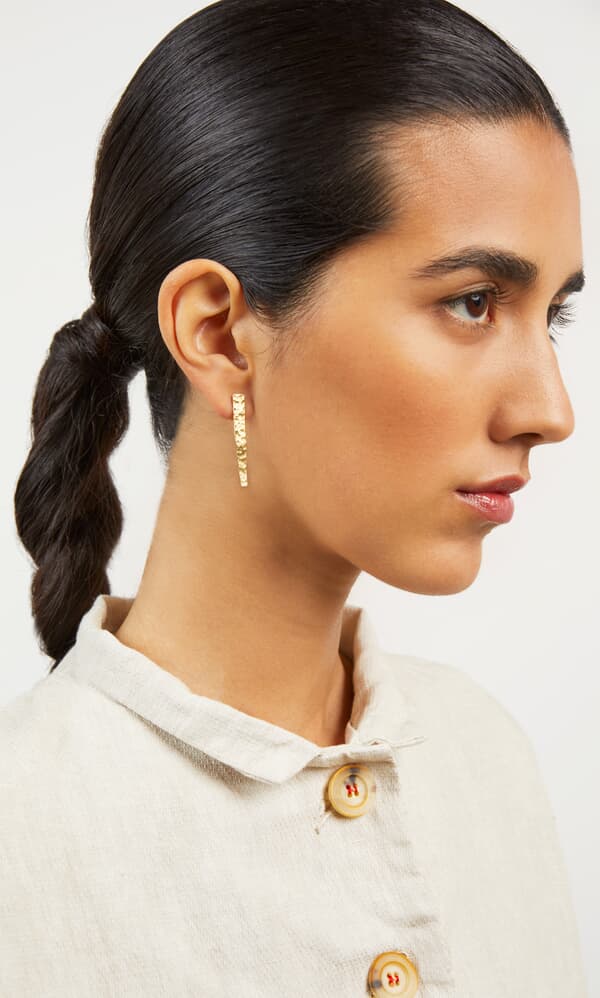 Brass spear studs