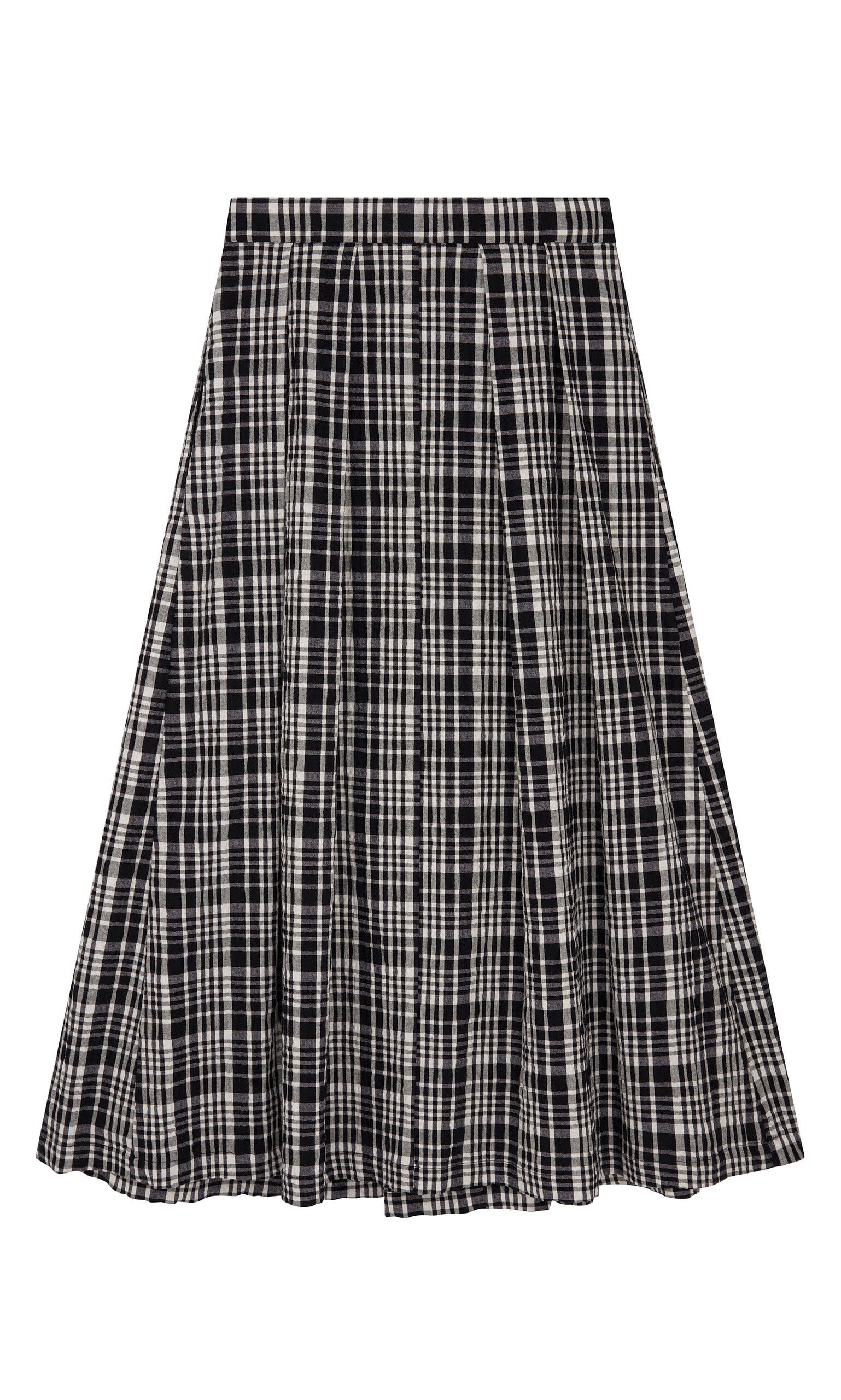 Plaid Check Skirt