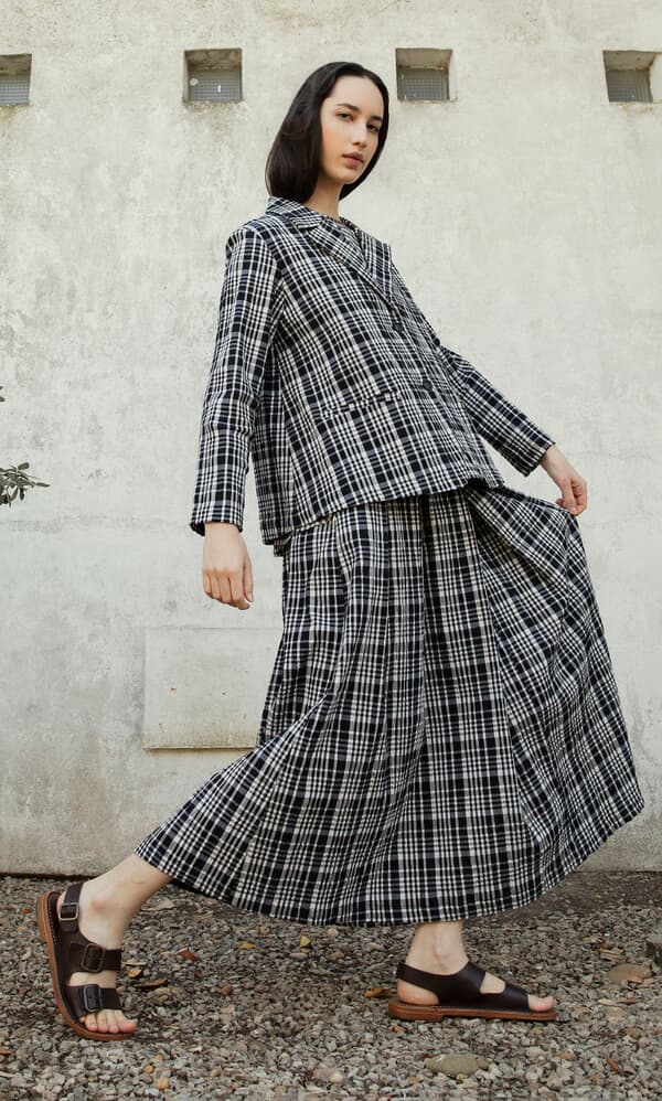 Corta Check Jacket