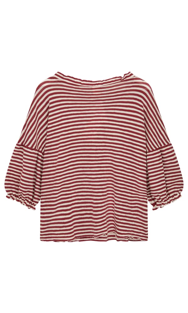 Ruffle Stripe Top