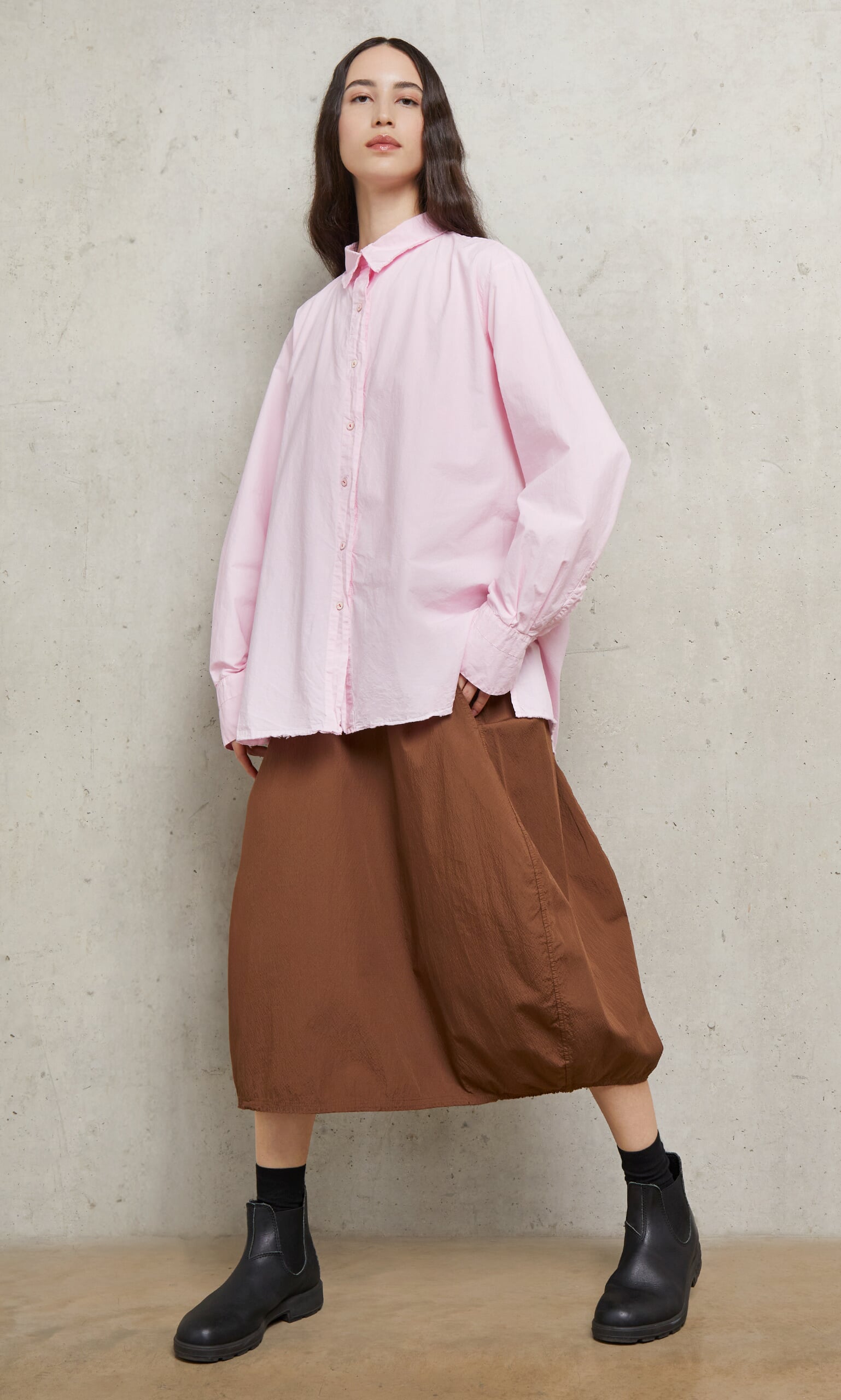 Oversized Pink Shirt