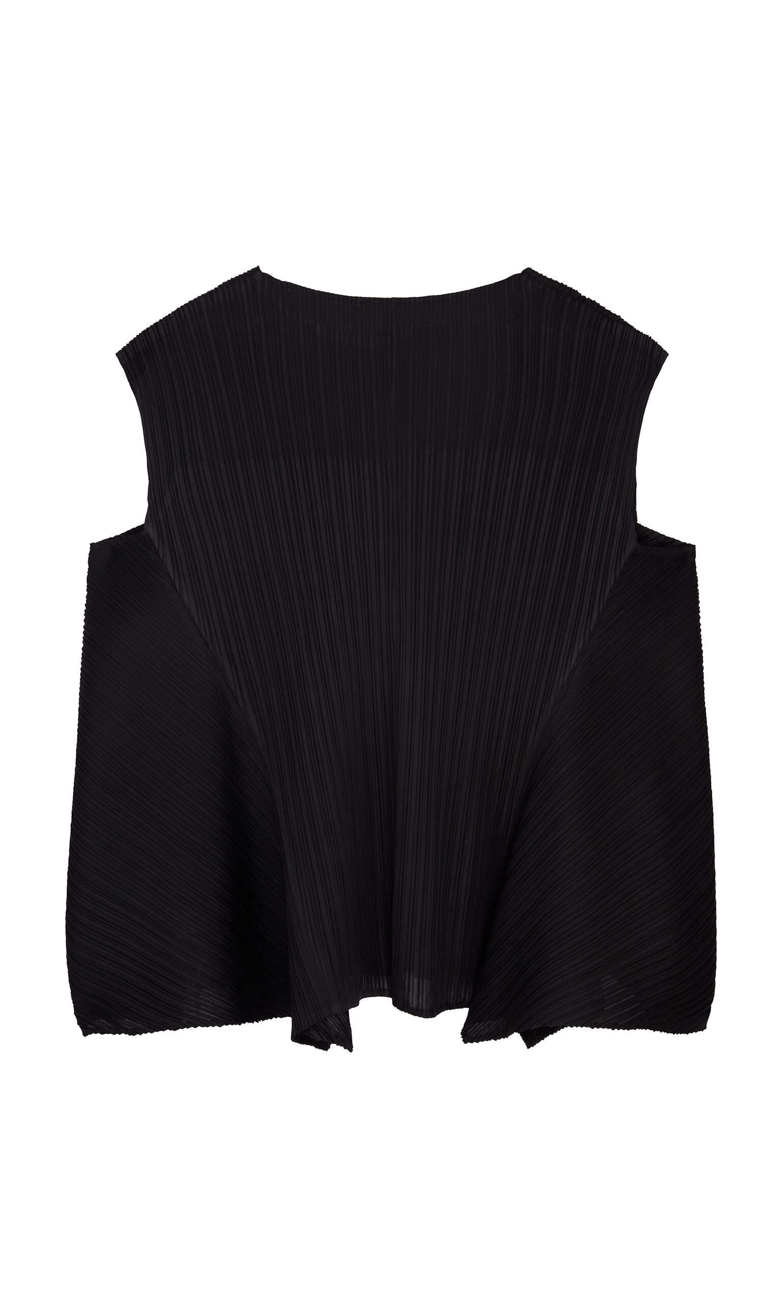 Nero Pleat Top