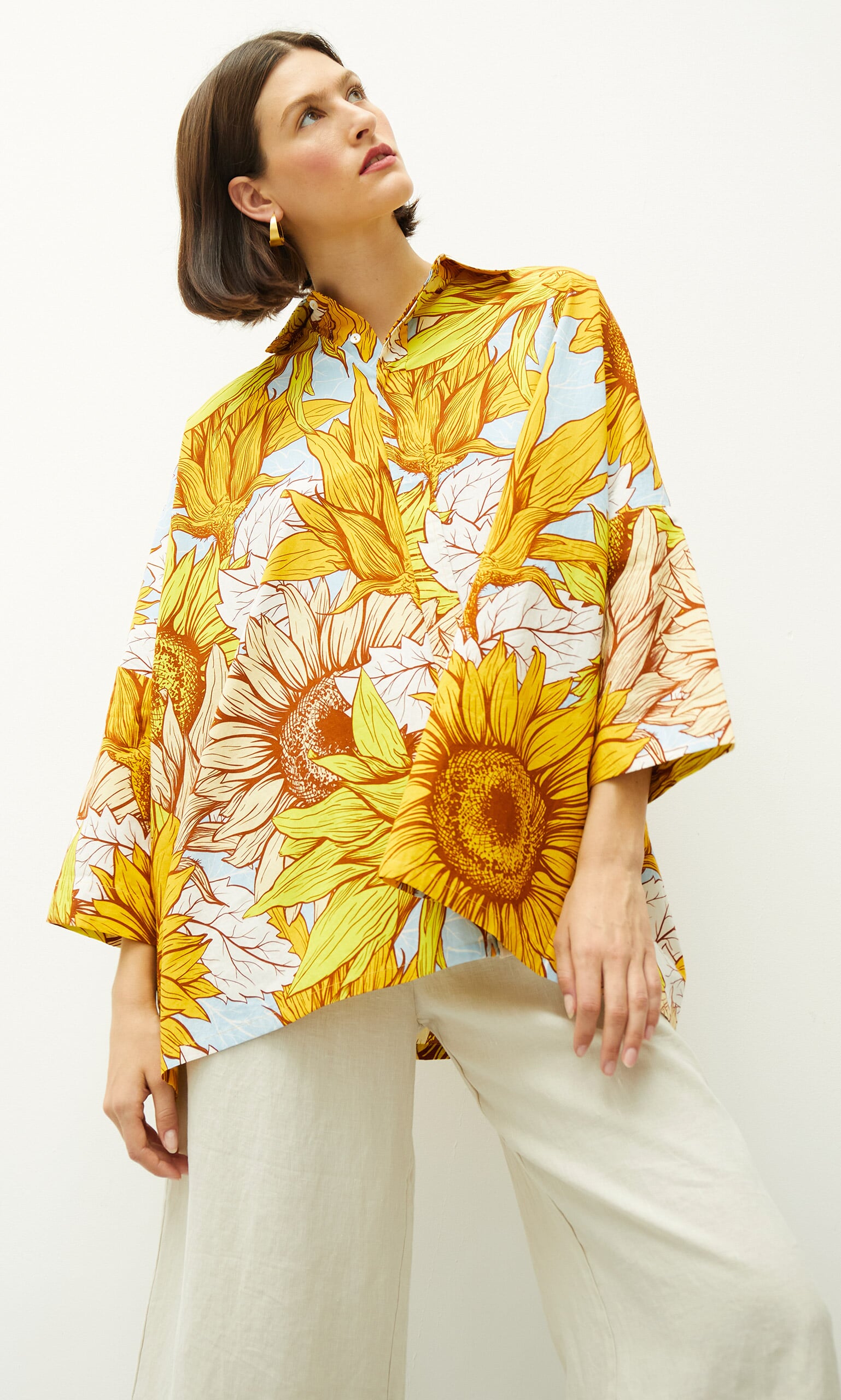 Yellow Sunflower Shirt