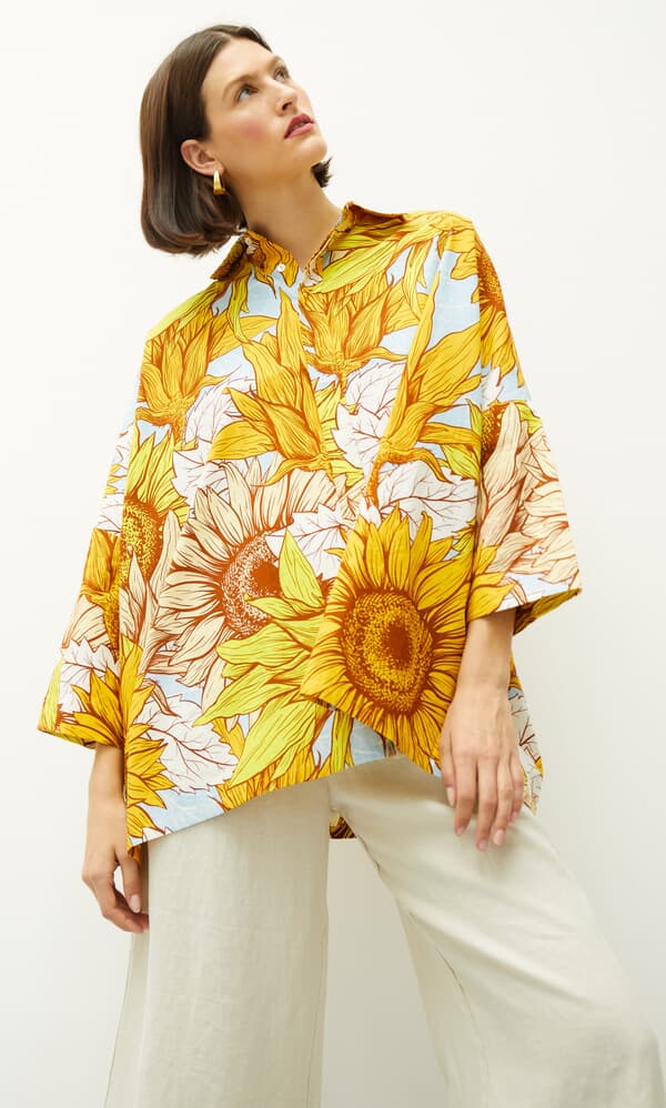 Yellow Sunflower Shirt