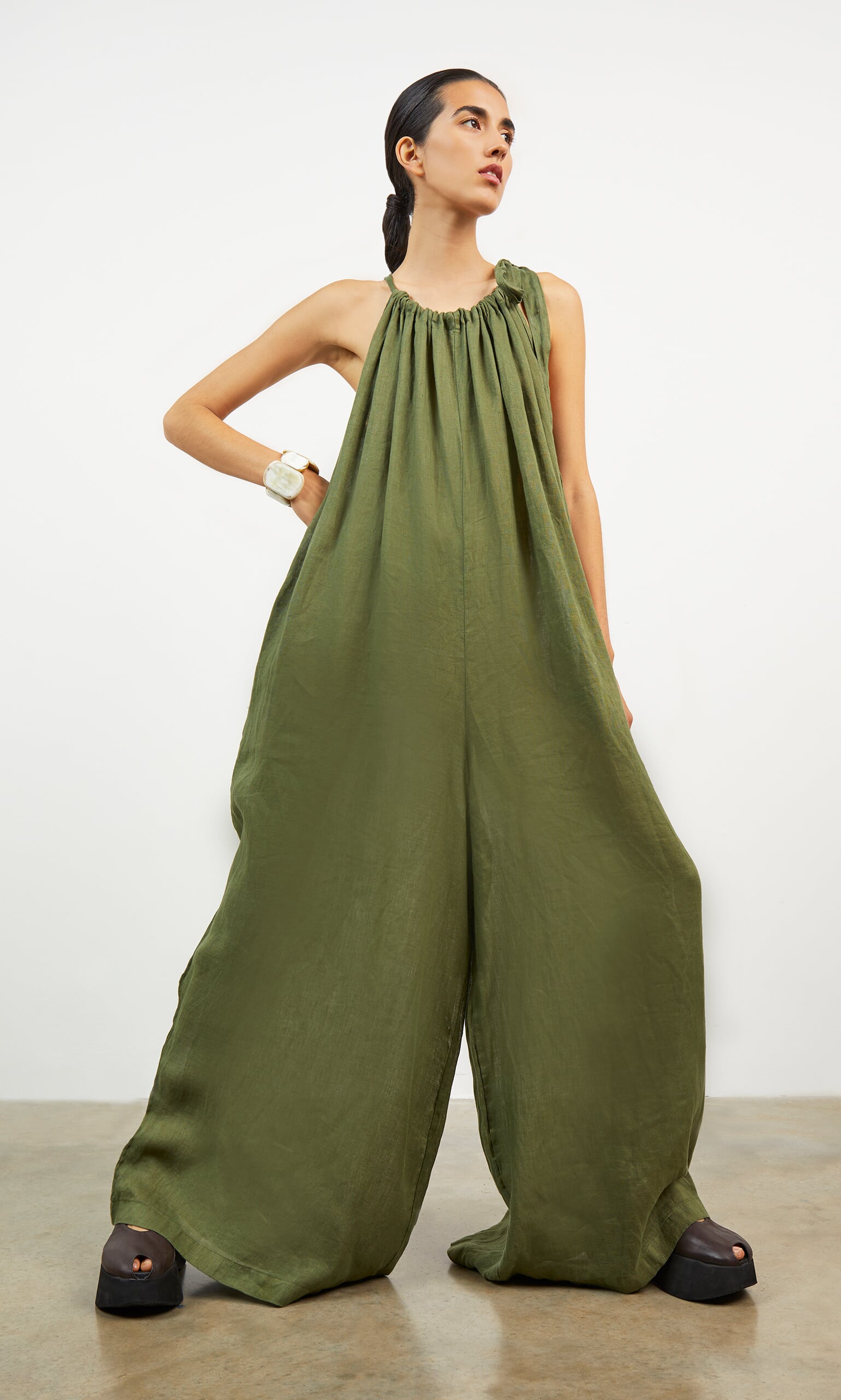 Olive Jumpsuit Plumo Ltd