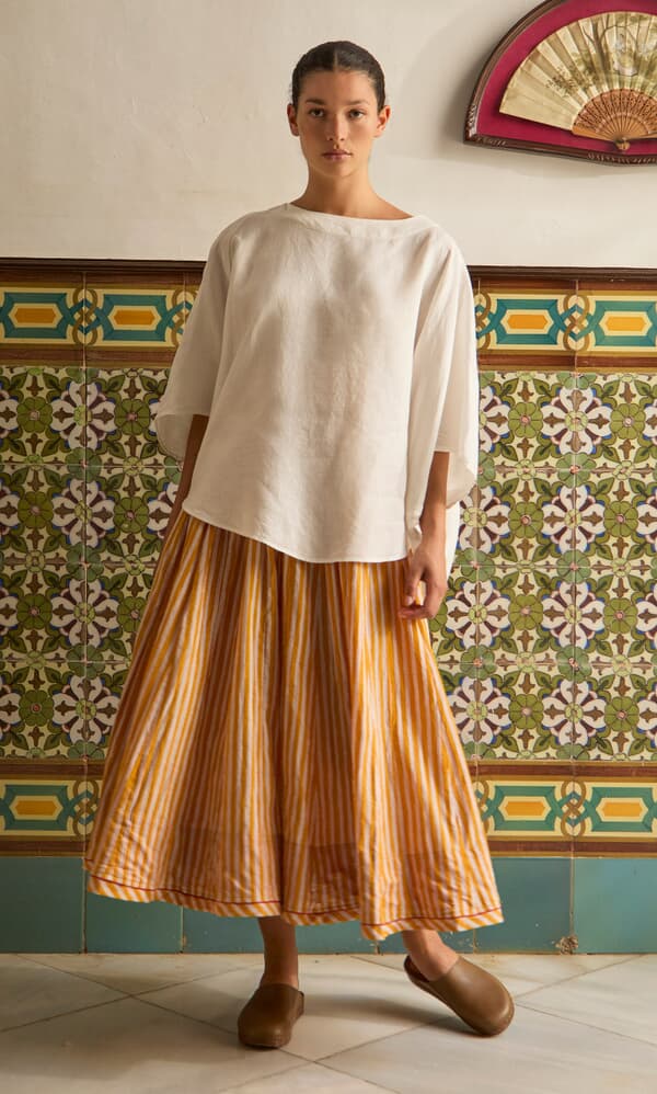 Mustard Skirt