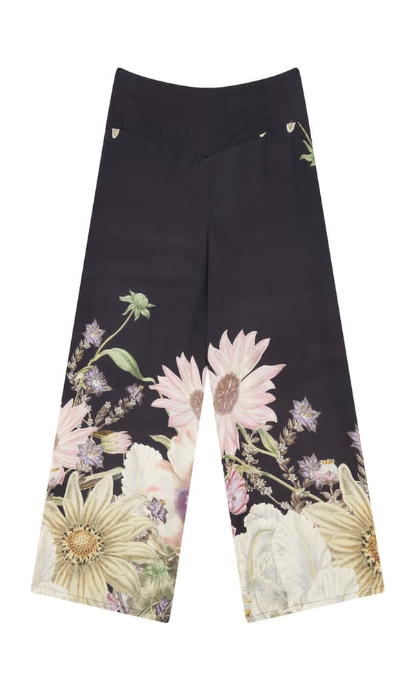 Wide Daisy Pants