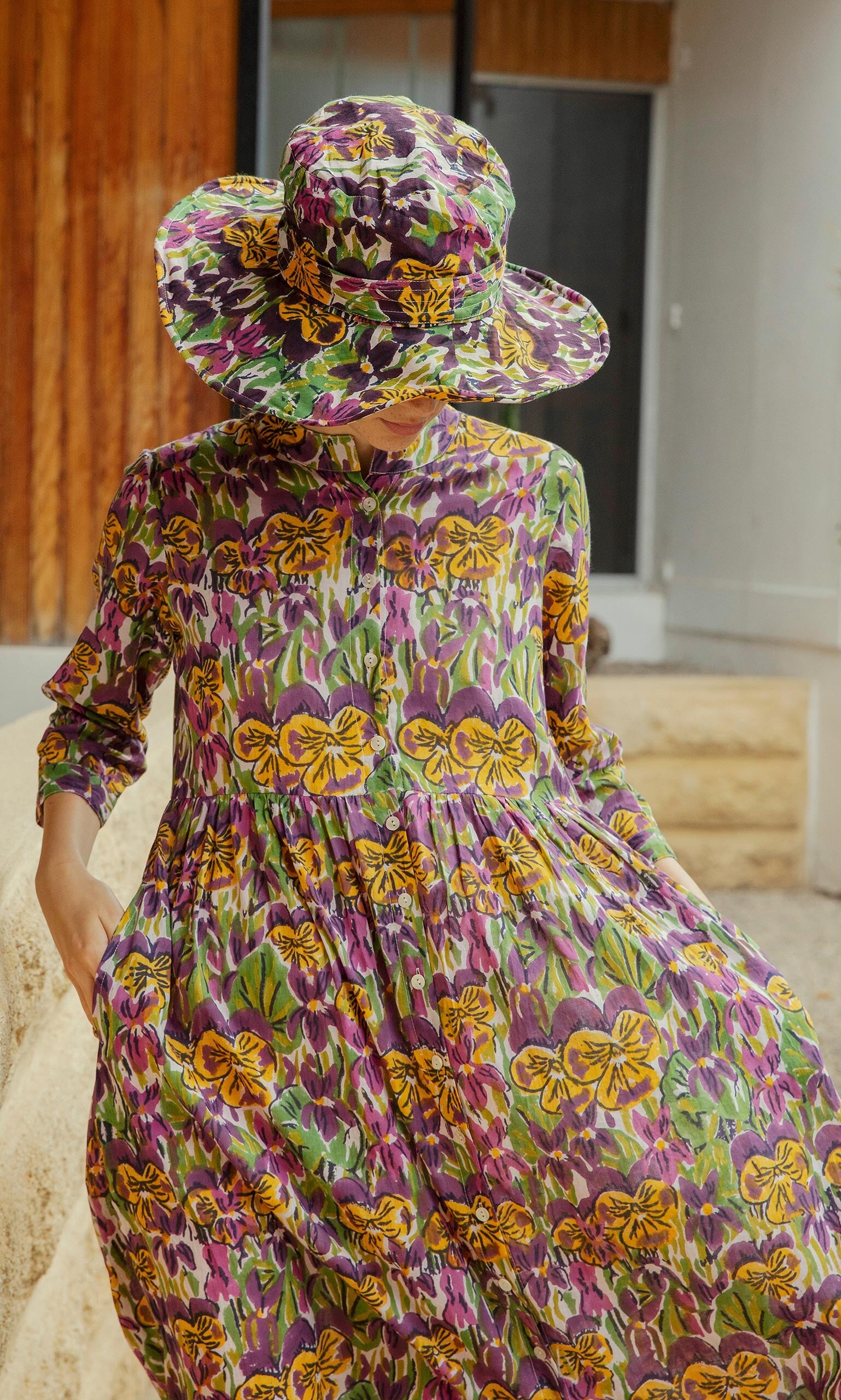 Purple Love Hat