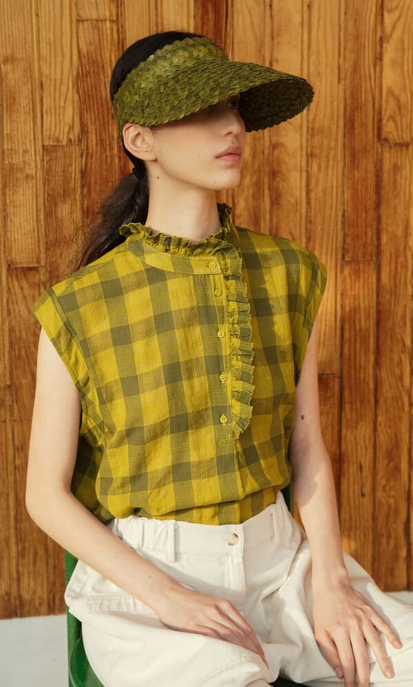 Olive Sun Visor