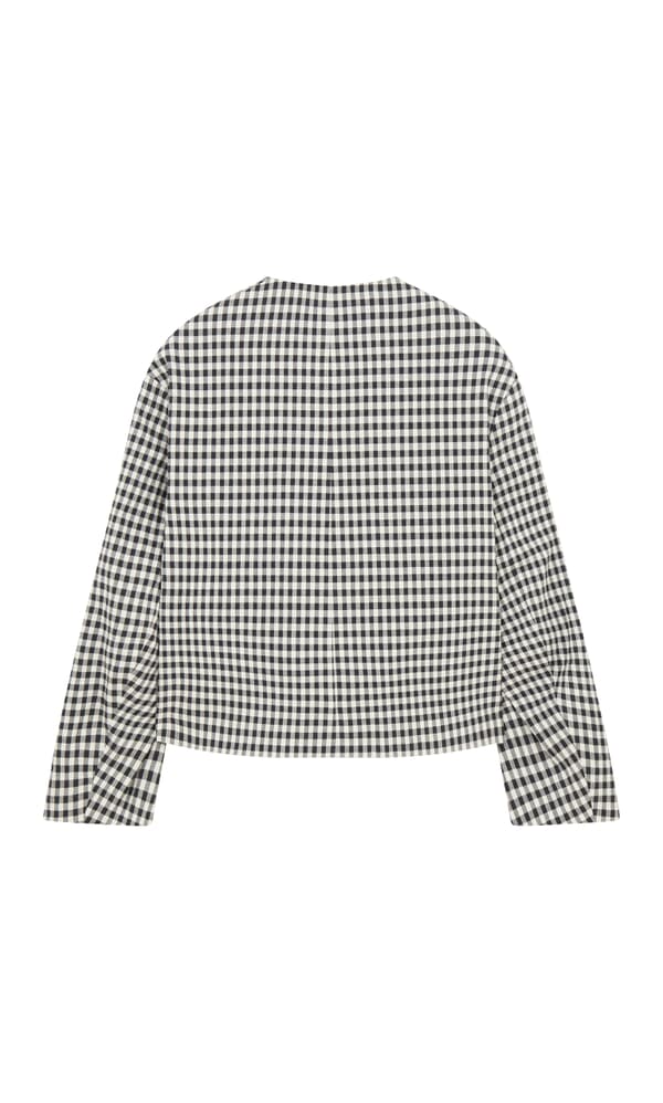 Agnes Gingham Jacket