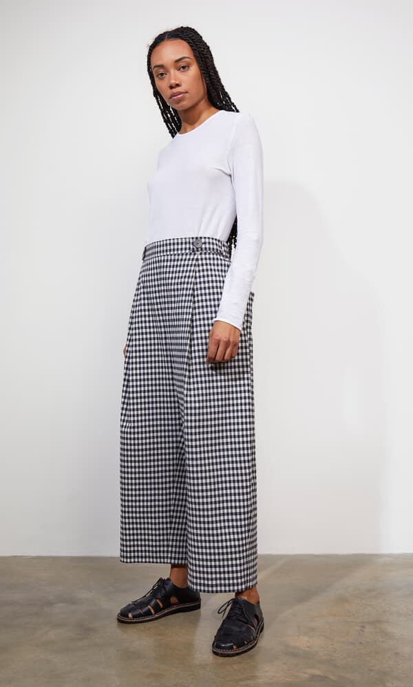 Milano Gingham Pants