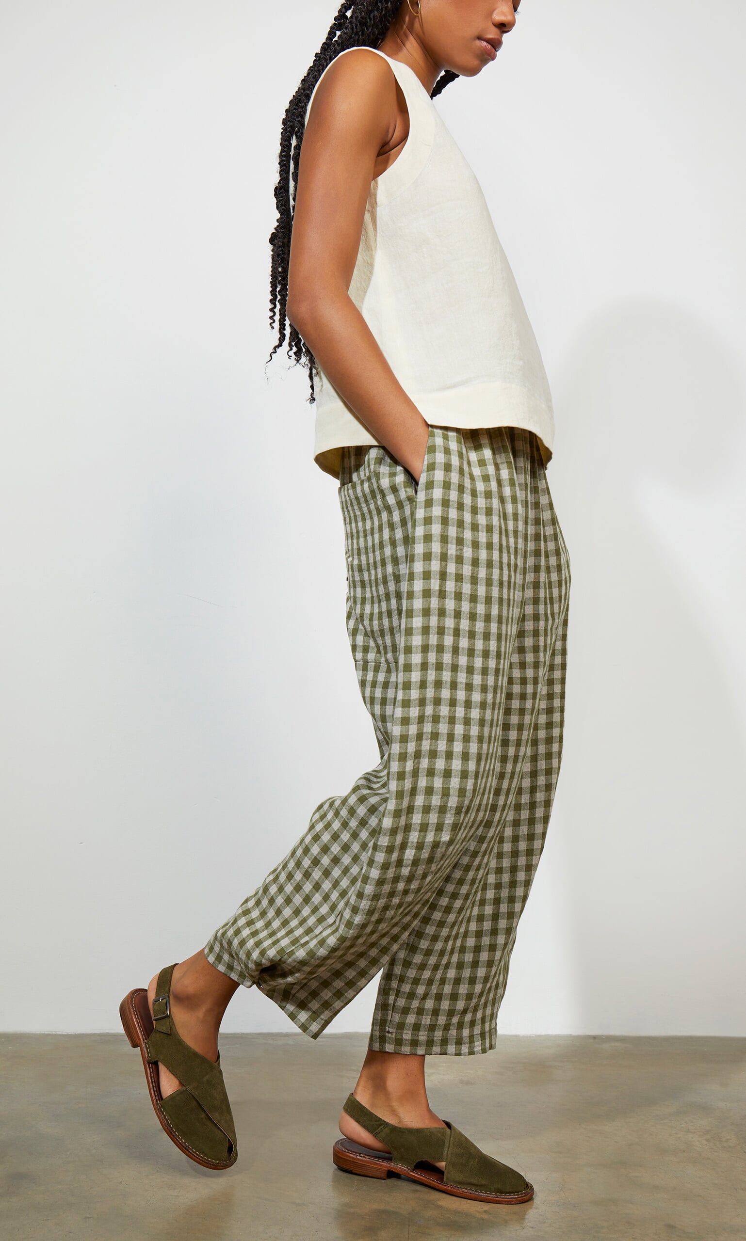 Butoni Pants - Olive