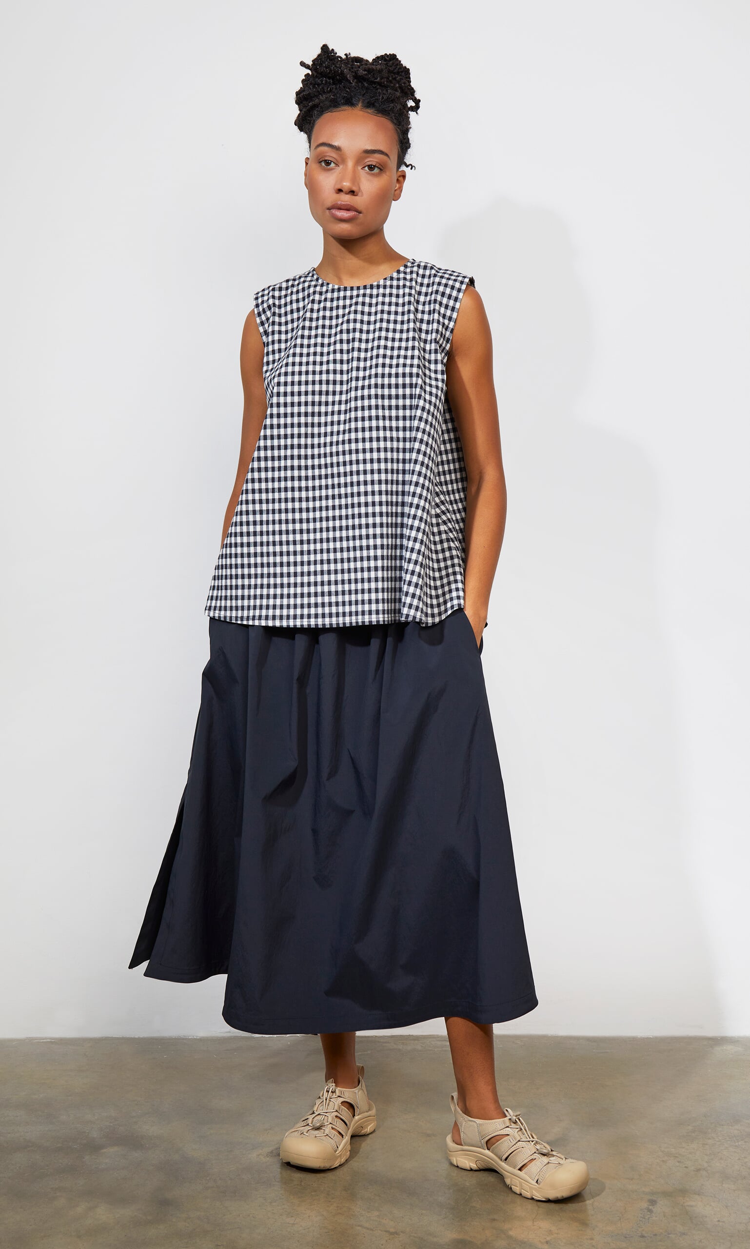 Serena Top - Gingham