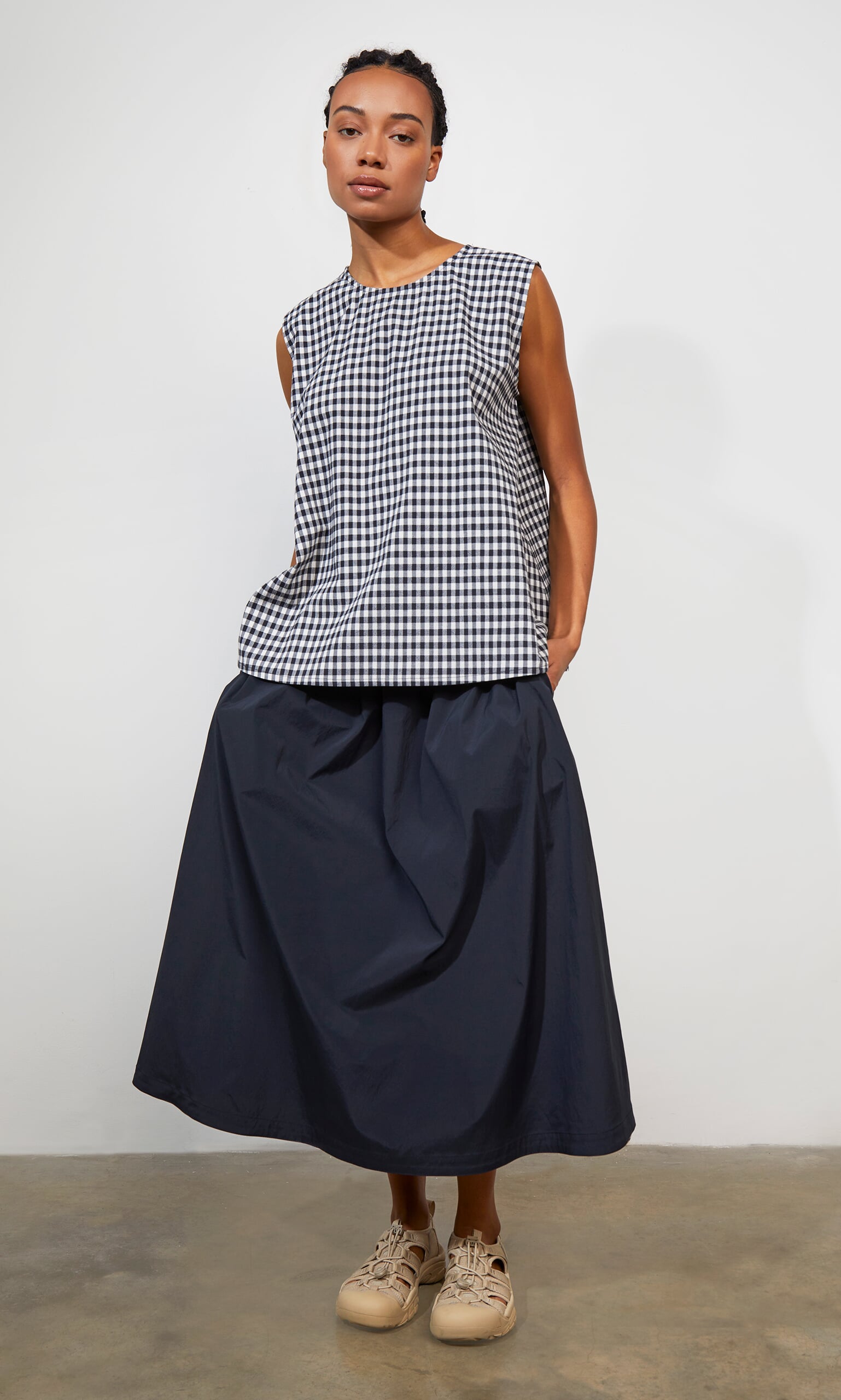 Serena Top - Gingham