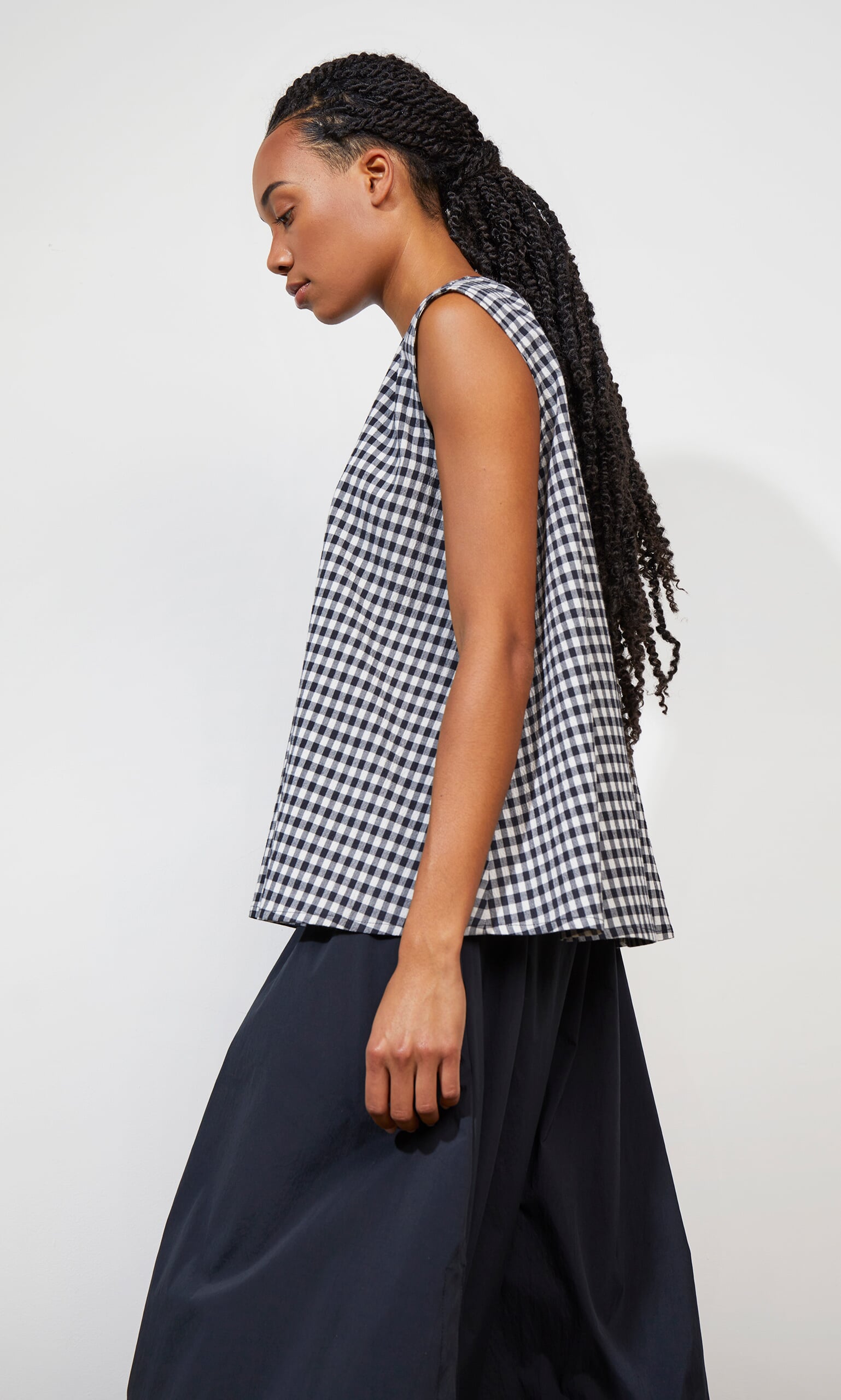 Serena Top - Gingham