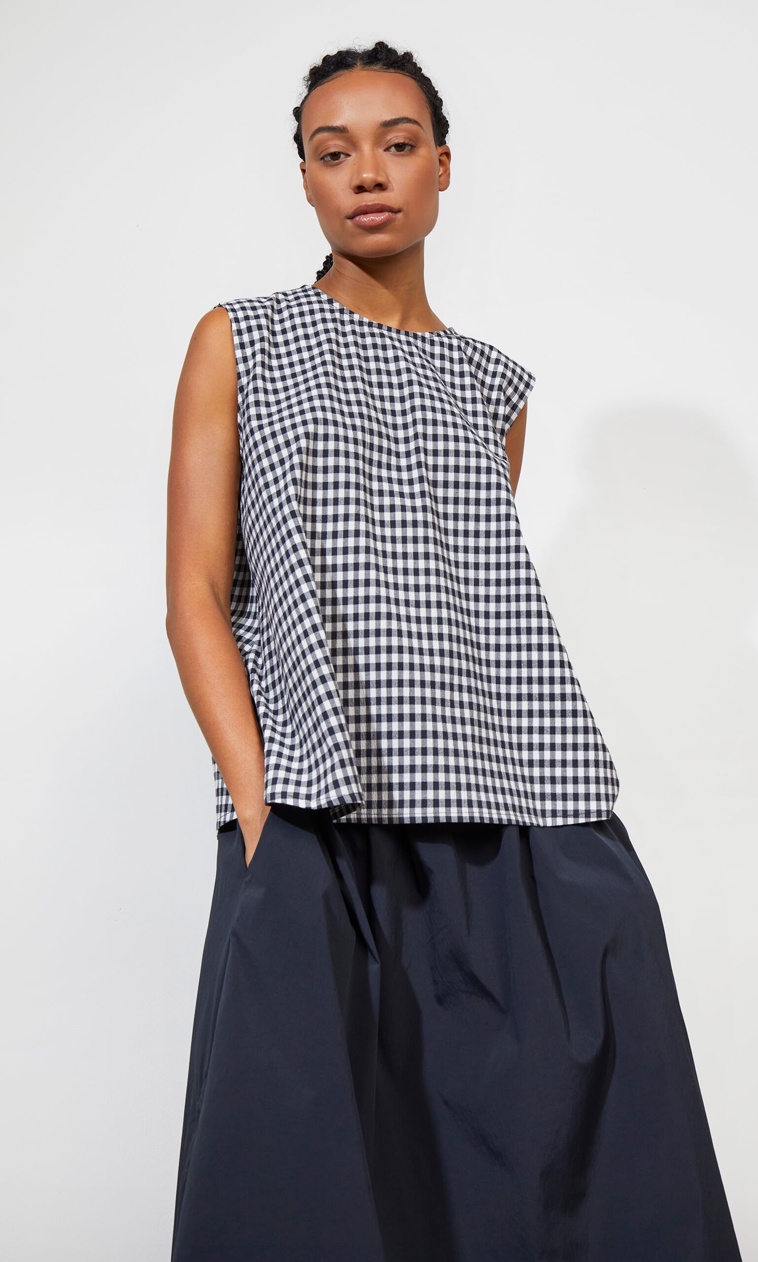 Serena Top - Gingham