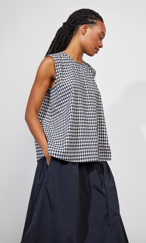 Serena Top - Gingham