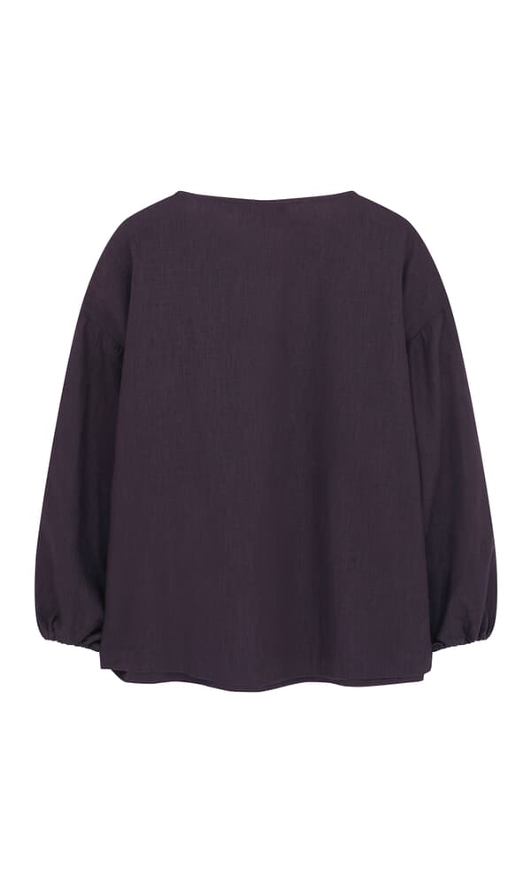 Eva Indigo Blouse