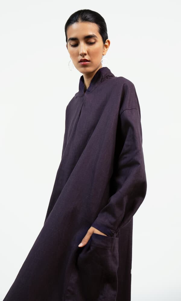 Cahill Dress - Indigo