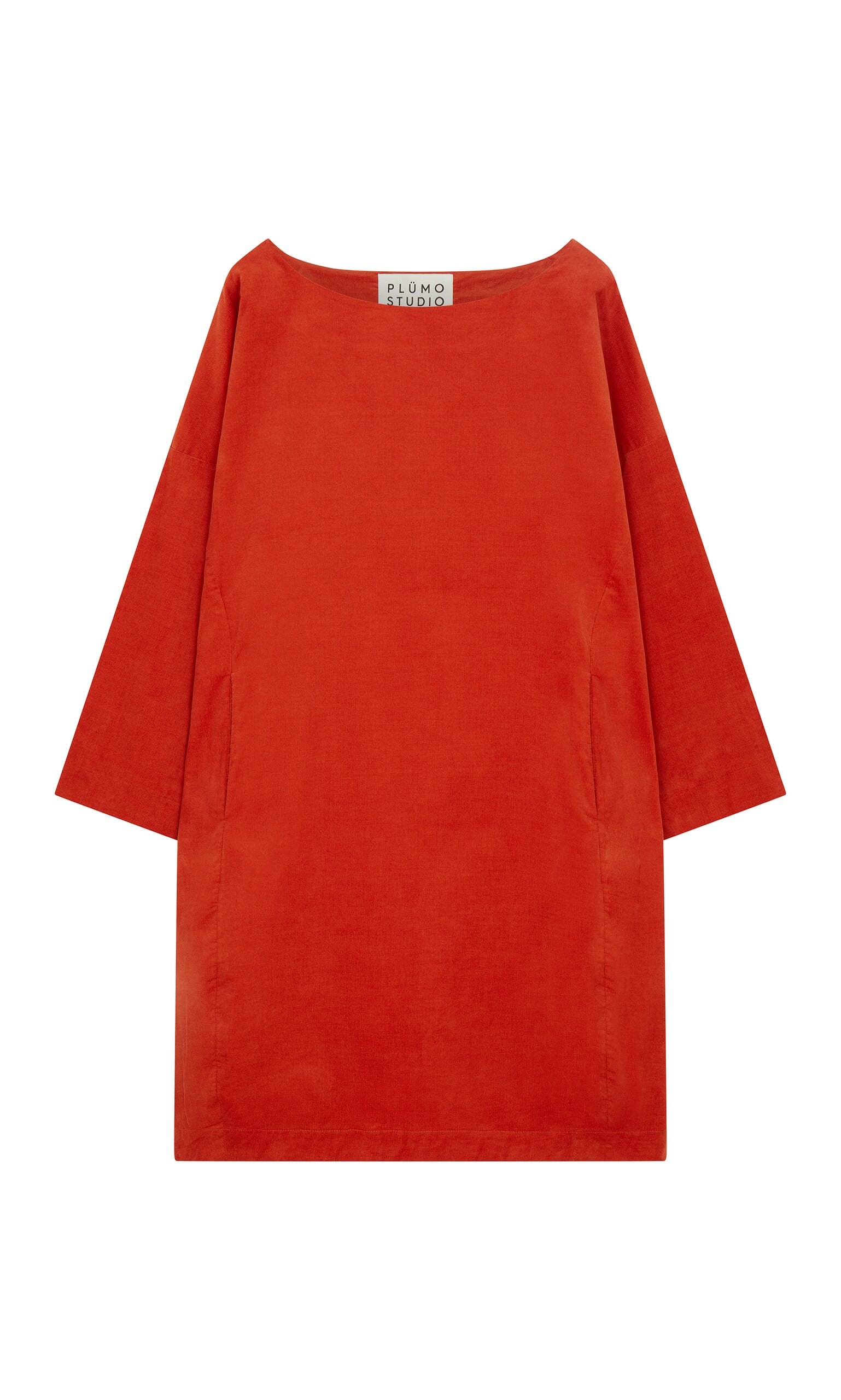 Rae Cord Dress - Cayenne