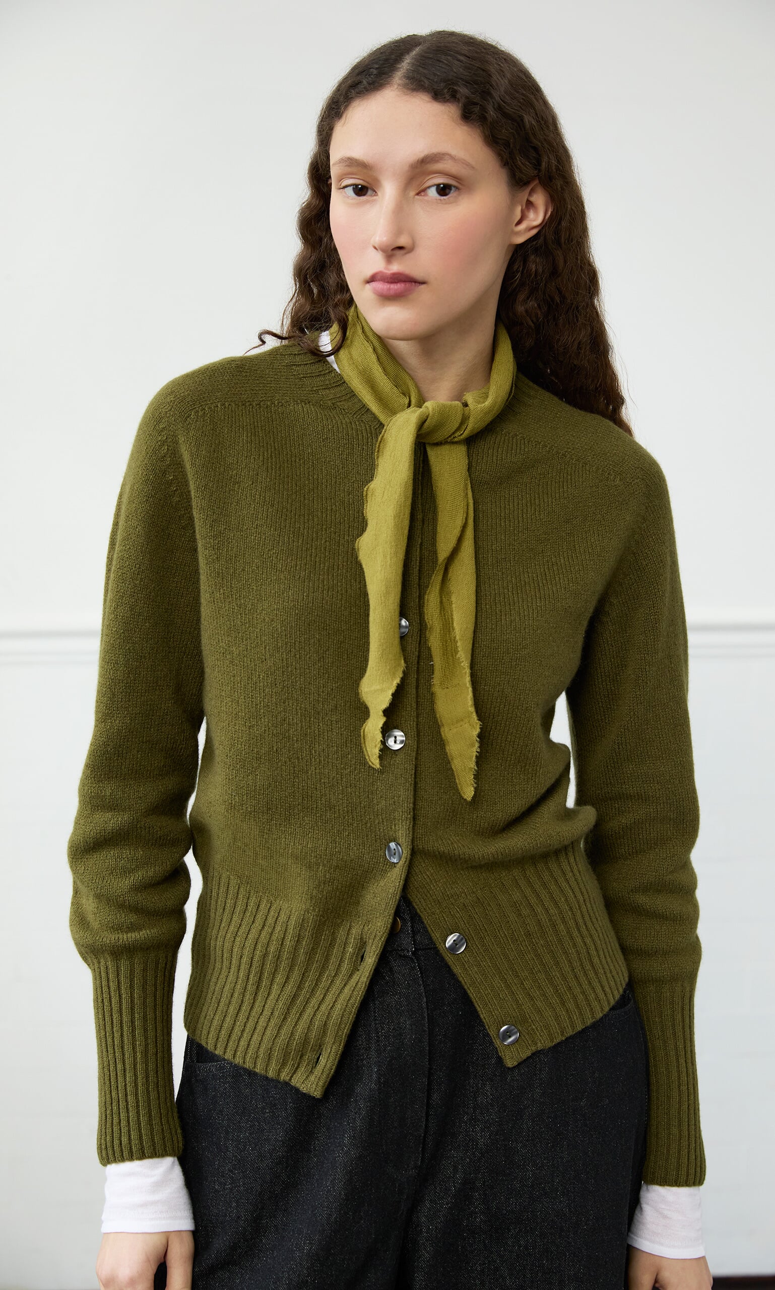 Derby Cardigan - Green