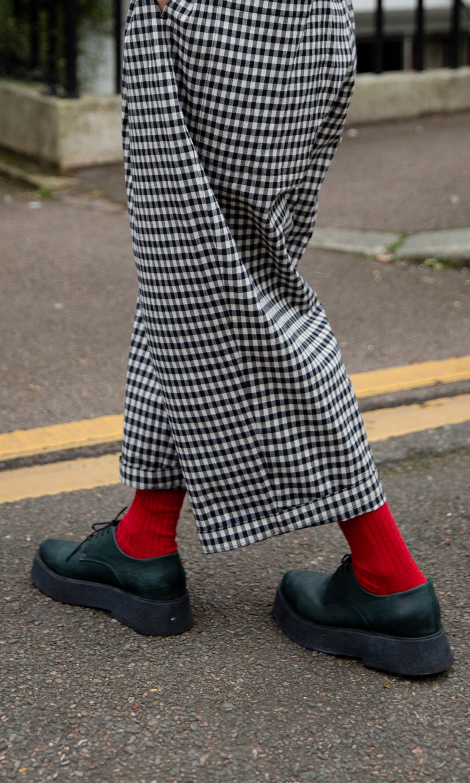 Red Silk Socks