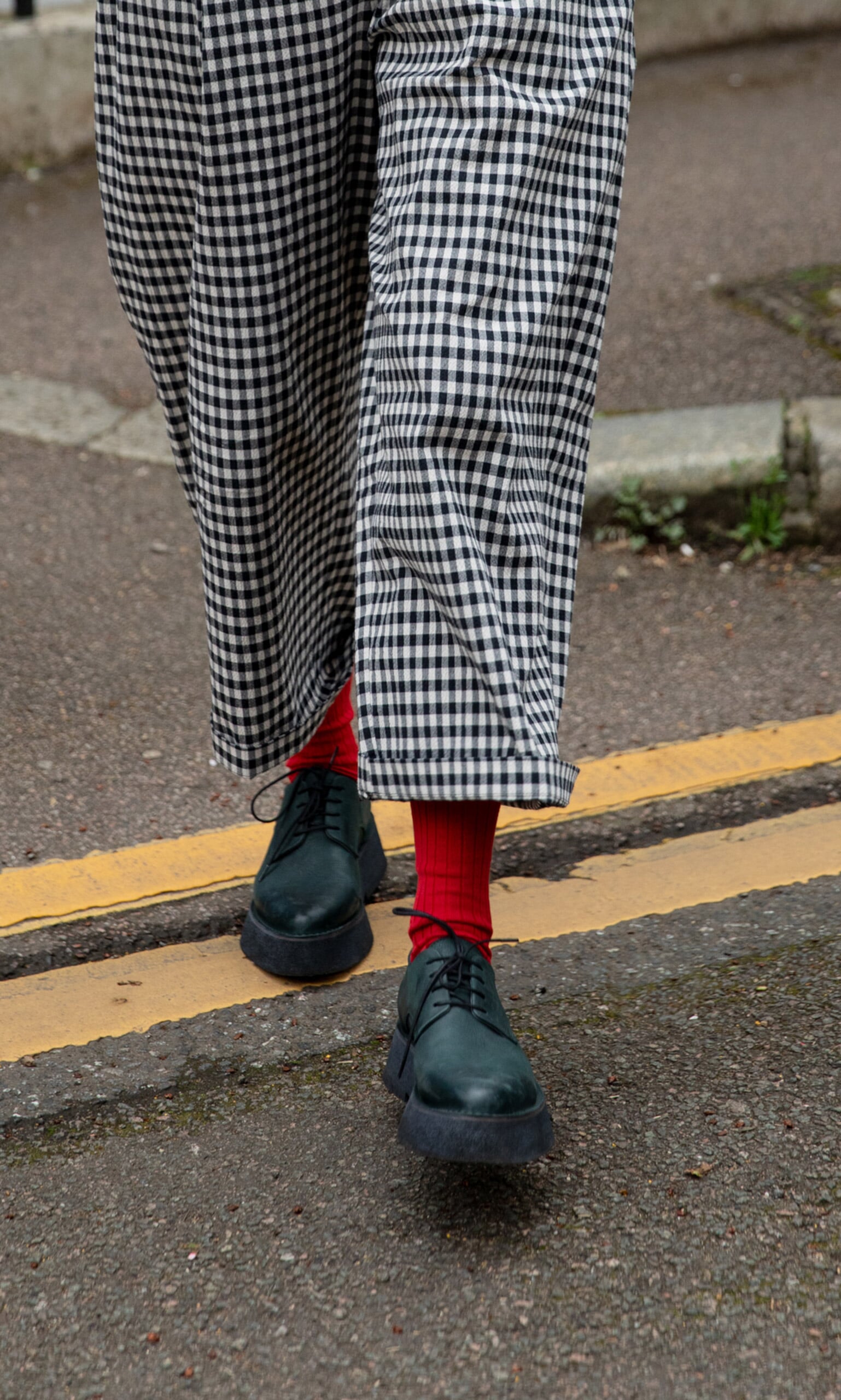 Red Silk Socks