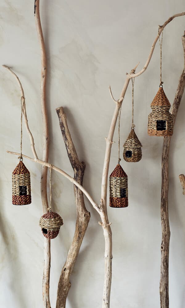 Wicker Bird House