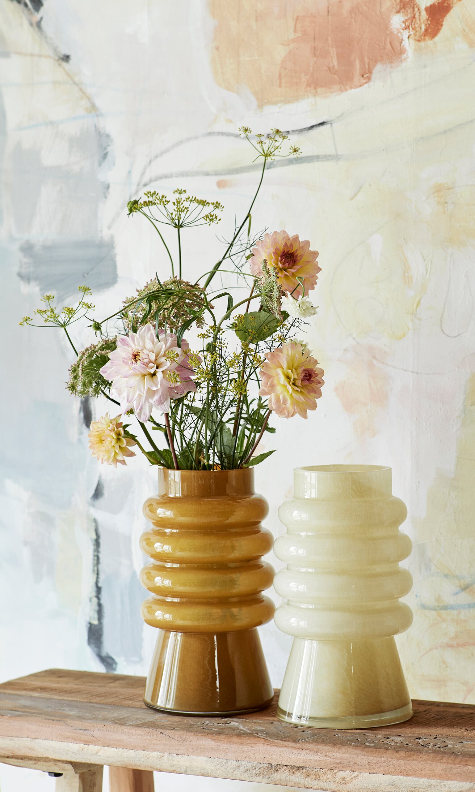 Honey Flower Vase