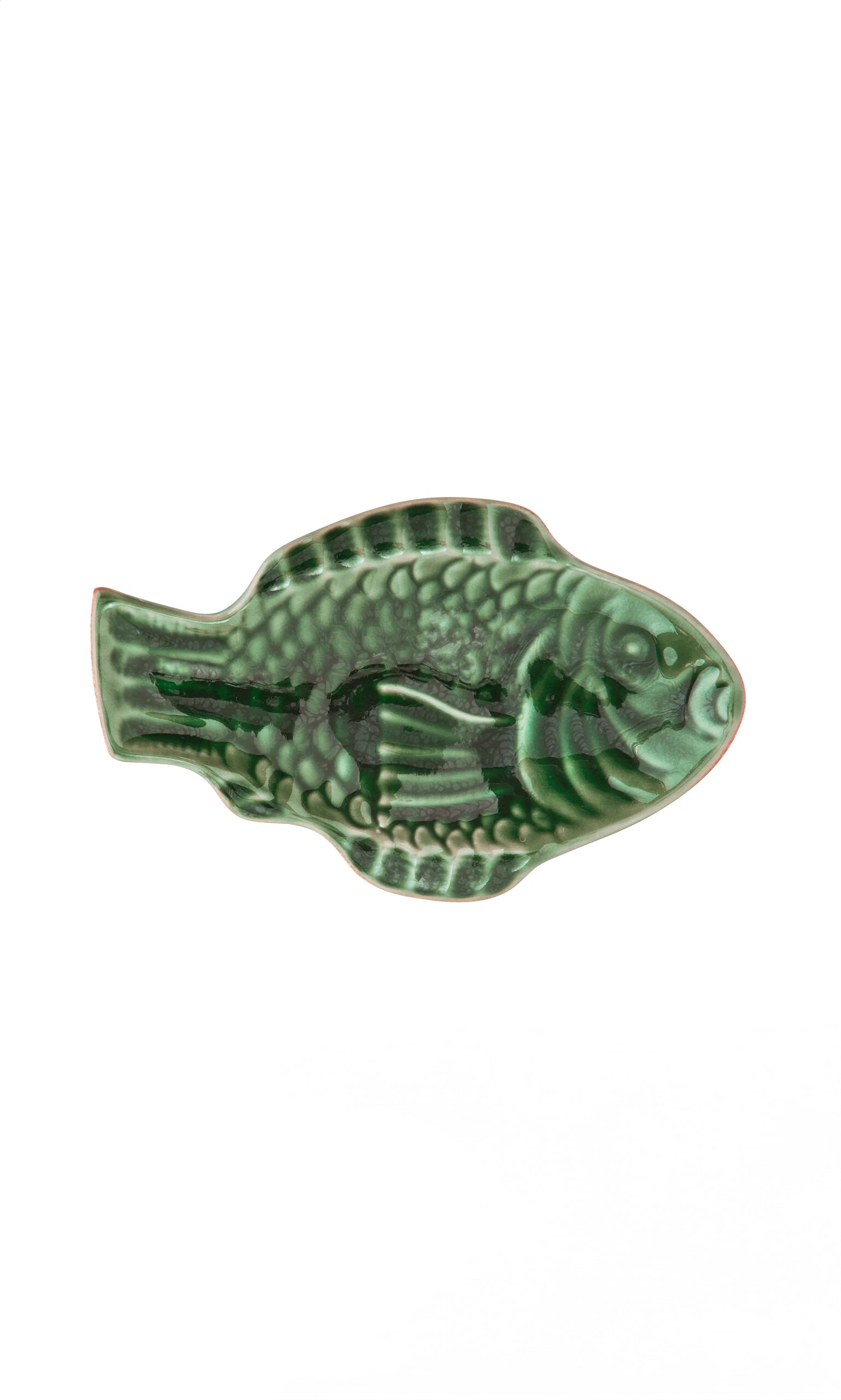 Stoneware Fish Plate - Forest