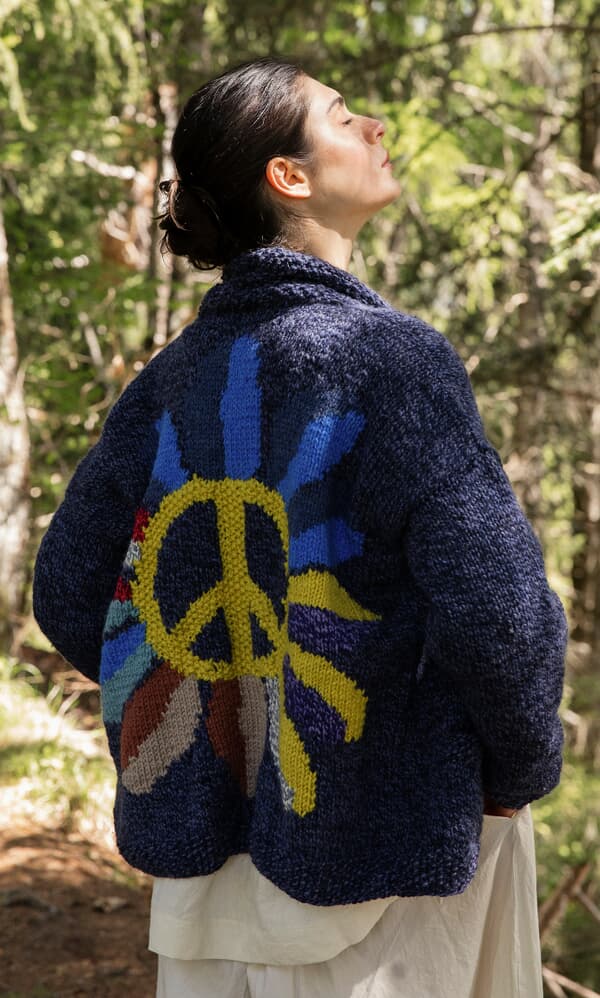 Peace Cardigan