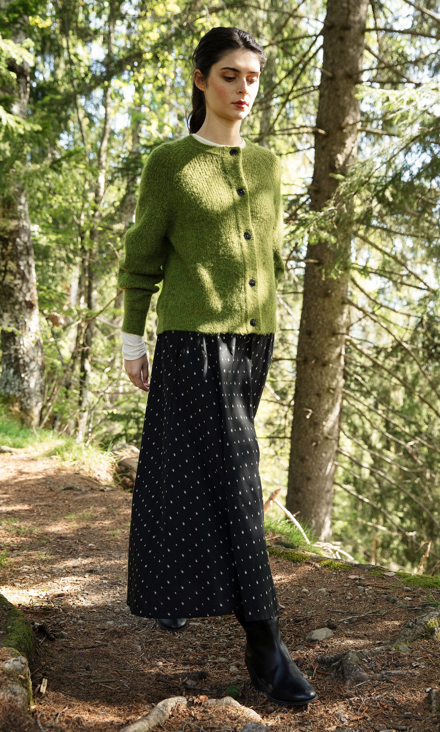 McClay Cardigan - Moss