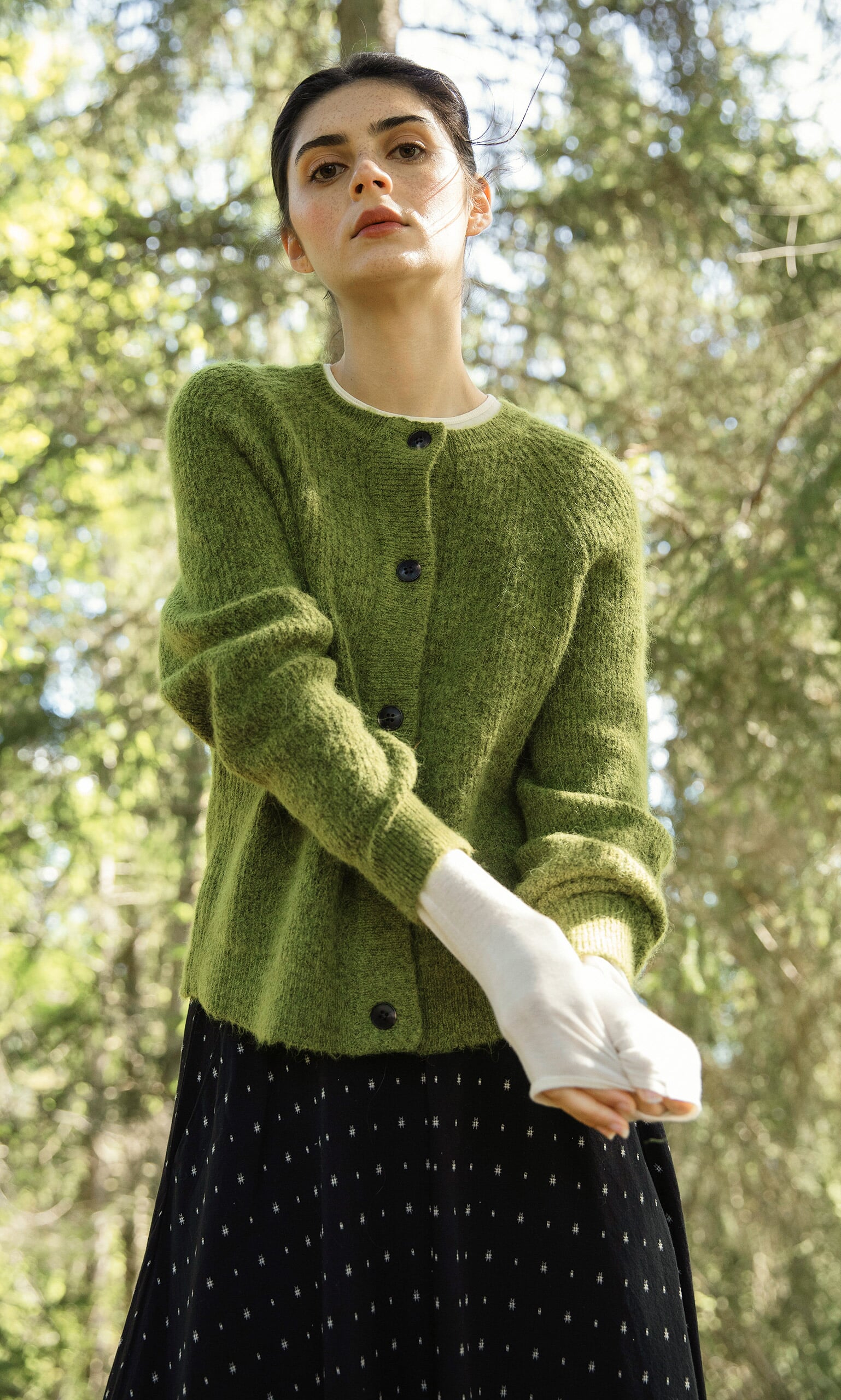McClay Cardigan - Moss